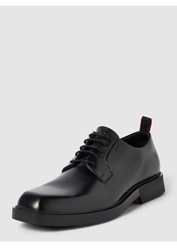 Buty sznurowane z wytłoczonym logo model ‘Iker’ ze sklepu Peek&Cloppenburg  w kategorii Półbuty męskie - zdjęcie 167849696