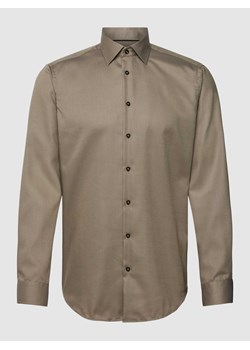 Koszula biznesowa o kroju regular fit z kołnierzykiem typu kent ze sklepu Peek&Cloppenburg  w kategorii Koszule męskie - zdjęcie 167849855