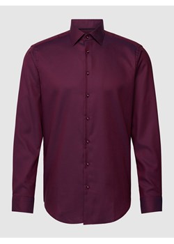 Koszula biznesowa o kroju regular fit z kołnierzykiem typu kent ze sklepu Peek&Cloppenburg  w kategorii Koszule męskie - zdjęcie 167849918