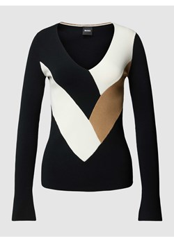 Sweter ze wzorem w paski model ‘Fritzie’ ze sklepu Peek&Cloppenburg  w kategorii Swetry damskie - zdjęcie 167850009
