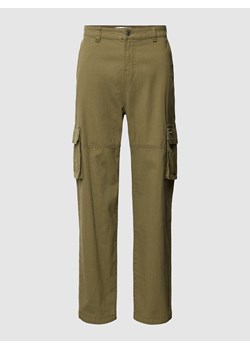 Spodnie cargo z prostymi nogawkami ze sklepu Peek&Cloppenburg  w kategorii Spodnie męskie - zdjęcie 167850035