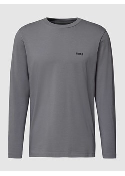Bluzka z długim rękawem i nadrukiem z logo ze sklepu Peek&Cloppenburg  w kategorii Bluzy męskie - zdjęcie 167850226