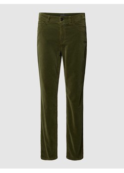 Spodnie o kroju slim fit w jednolitym kolorze ze sklepu Peek&Cloppenburg  w kategorii Spodnie damskie - zdjęcie 167850329