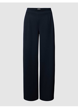 Spodnie materiałowe z lamowaną kieszenią z tyłu model ‘KATE' ze sklepu Peek&Cloppenburg  w kategorii Spodnie damskie - zdjęcie 167850369
