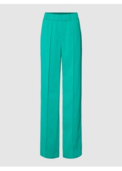 Spodnie materiałowe z elastycznym pasem ze sklepu Peek&Cloppenburg  w kategorii Spodnie damskie - zdjęcie 167850467