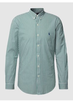 Koszula casualowa o kroju slim fit z kołnierzykiem typu button down ze sklepu Peek&Cloppenburg  w kategorii Koszule męskie - zdjęcie 167850519