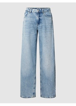 Jeansy o kroju baggy fit w stylu Y2K z kamieniami stras ze sklepu Peek&Cloppenburg  w kategorii Jeansy damskie - zdjęcie 167850645
