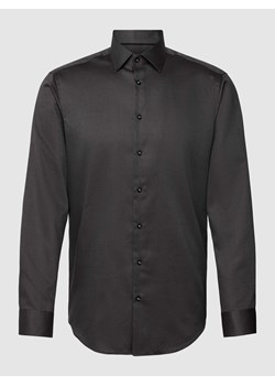 Koszula biznesowa o kroju regular fit z kołnierzykiem typu kent ze sklepu Peek&Cloppenburg  w kategorii Koszule męskie - zdjęcie 167850646