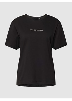 T-shirt z przeszytymi zakładkami na rękawach model ‘Terina’ ze sklepu Peek&Cloppenburg  w kategorii Bluzki damskie - zdjęcie 167850818