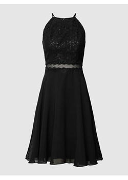 Sukienka koktajlowa o długości do kolan z obszyciem koronką ze sklepu Peek&Cloppenburg  w kategorii Sukienki - zdjęcie 167850886