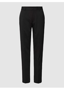 Spodnie materiałowe w kant model ‘pure’ ze sklepu Peek&Cloppenburg  w kategorii Spodnie męskie - zdjęcie 167850978