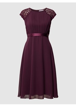 Sukienka koktajlowa z koronkowym obszyciem ze sklepu Peek&Cloppenburg  w kategorii Sukienki - zdjęcie 167851229