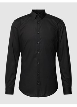 Koszula biznesowa o kroju Super Slim Fit z kołnierzykiem typu kent ze sklepu Peek&Cloppenburg  w kategorii Koszule męskie - zdjęcie 167851667