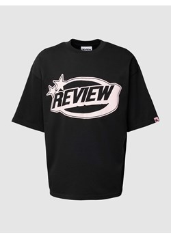 T-shirt o kroju oversized z nadrukiem z logo ze sklepu Peek&Cloppenburg  w kategorii T-shirty męskie - zdjęcie 167851776