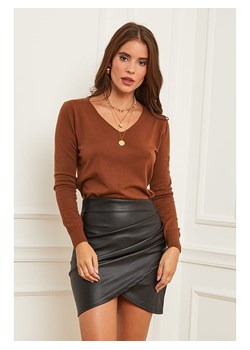 Soft Cashmere Sweter w kolorze brązowym ze sklepu Limango Polska w kategorii Swetry damskie - zdjęcie 167854939
