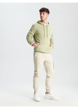 Sinsay - Spodnie jogger - beżowy ze sklepu Sinsay w kategorii Spodnie męskie - zdjęcie 167856597