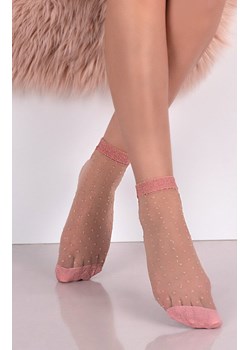 Almonnd 20 DEN skarpetki, Kolor różowy, Rozmiar one size, LivCo Corsetti Fashion ze sklepu Intymna w kategorii Skarpetki damskie - zdjęcie 167859275