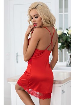 Vrogrann Red koszulka i stringi, Kolor czerwony, Rozmiar S/M, LivCo Corsetti Fashion ze sklepu Intymna w kategorii Komplety bielizny damskiej - zdjęcie 167859669