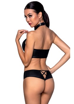 Nancy komplet bikini, Kolor czarny, Rozmiar S/M, Passion ze sklepu Intymna w kategorii Komplety bielizny damskiej - zdjęcie 167860708