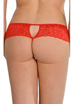 Koronkowe stringi z otwartym krokiem czerwone Rosu 380, Kolor czerwony, Rozmiar L/XL, Teyli ze sklepu Intymna w kategorii Majtki damskie - zdjęcie 167861089