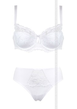Biustonosz półusztywniany semi-soft B-211 Pamela, Kolor biały, Rozmiar 70D, Wies-MANN ze sklepu Intymna w kategorii Biustonosze - zdjęcie 167861159