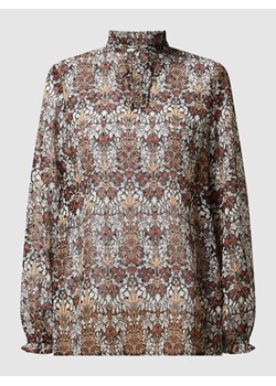 Bluzka z fakturowanym wzorem ze sklepu Peek&Cloppenburg  w kategorii Bluzki damskie - zdjęcie 167861206