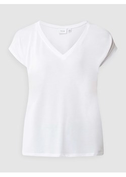 Bluzka z ukośnie skrojonymi rękawami model ‘Modala’ ze sklepu Peek&Cloppenburg  w kategorii Bluzki damskie - zdjęcie 167861546