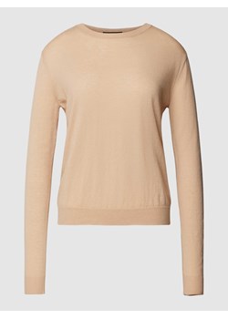 Bluzka z długim rękawem i okrągłym dekoltem model ‘MOCHI’ ze sklepu Peek&Cloppenburg  w kategorii Swetry damskie - zdjęcie 167861735