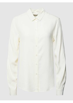 Bluzka z wiskozy w jednolitym kolorze ze sklepu Peek&Cloppenburg  w kategorii Bluzki damskie - zdjęcie 167861935