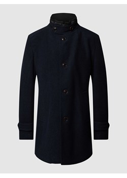 Płaszcz ze wstawką z kołnierzem model ‘Richmond’ ze sklepu Peek&Cloppenburg  w kategorii Płaszcze męskie - zdjęcie 167864046