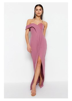 trendyol Sukienka w kolorze szaroróżowym ze sklepu Limango Polska w kategorii Sukienki - zdjęcie 167864557