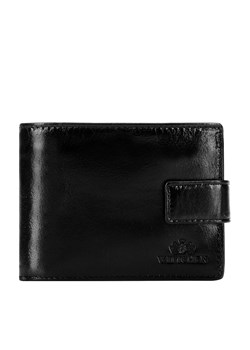 Męski portfel skórzany średni czarny ze sklepu WITTCHEN w kategorii Portfele męskie - zdjęcie 167871095