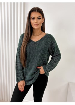 sweter fornelos ciemnozielony uni ze sklepu UBRA w kategorii Swetry damskie - zdjęcie 167871145