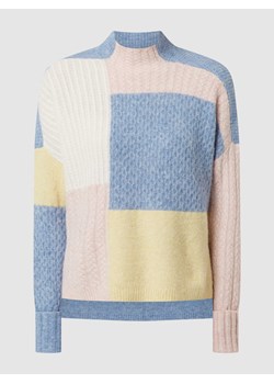 Sweter o kroju oversized z mieszanki wełny z alpaki ze sklepu Peek&Cloppenburg  w kategorii Swetry damskie - zdjęcie 167871958
