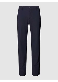 Spodnie o kroju slim fit z wpuszczanymi kieszeniami ze sklepu Peek&Cloppenburg  w kategorii Spodnie męskie - zdjęcie 167872198