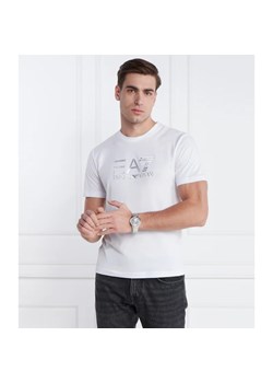 EA7 T-shirt | Regular Fit ze sklepu Gomez Fashion Store w kategorii T-shirty męskie - zdjęcie 167873795