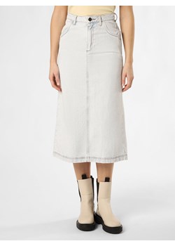 american vintage Dżinsowa spódnica damska - Joybird Kobiety Bawełna bielony jednolity ze sklepu vangraaf w kategorii Spódnice - zdjęcie 167875019