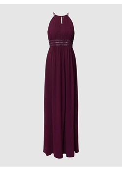 Sukienka wieczorowa z ozdobnym obszyciem ze sklepu Peek&Cloppenburg  w kategorii Sukienki - zdjęcie 167876287