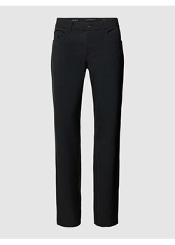 Spodnie o kroju slim fit z wpuszczaną kieszenią model ‘PIPE’ ze sklepu Peek&Cloppenburg  w kategorii Spodnie męskie - zdjęcie 167876705