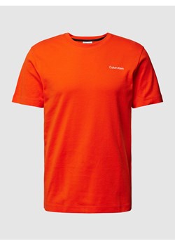 T-shirt z nadrukiem z logo ze sklepu Peek&Cloppenburg  w kategorii T-shirty męskie - zdjęcie 167877047
