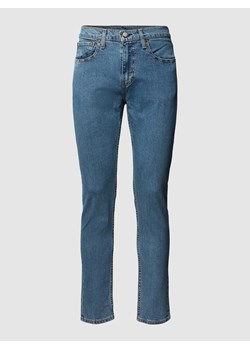 Jeansy o kroju slim tapered fit z naszywką z logo model ‘LOBALL’ ze sklepu Peek&Cloppenburg  w kategorii Jeansy męskie - zdjęcie 167877445