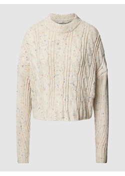 Sweter z dzianiny z fakturowanym wzorem ze sklepu Peek&Cloppenburg  w kategorii Swetry damskie - zdjęcie 167879775
