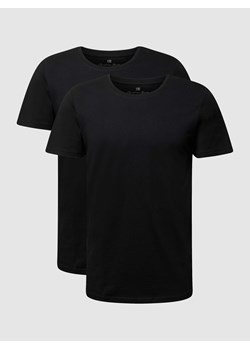 T-shirt z bawełny ekologicznej w zestawie 2 szt. ze sklepu Peek&Cloppenburg  w kategorii Podkoszulki męskie - zdjęcie 167884947