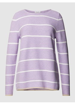 Sweter z dzianiny w paski ze sklepu Peek&Cloppenburg  w kategorii Swetry damskie - zdjęcie 167885095