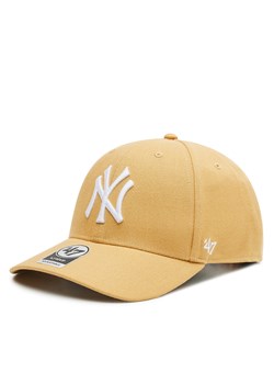 Czapka z daszkiem 47 Brand New York Yankees B-MVPSP17WBP-LT Light Tan ze sklepu eobuwie.pl w kategorii Czapki z daszkiem damskie - zdjęcie 167887189