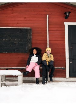 Reserved - Ocieplana kurtka z kapturem - musztardowy ze sklepu Reserved w kategorii Kurtki chłopięce - zdjęcie 167888056