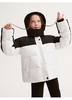 Reserved - Kurtka z nadrukiem - biały ze sklepu Reserved w kategorii Kurtki dziewczęce - zdjęcie 167888245