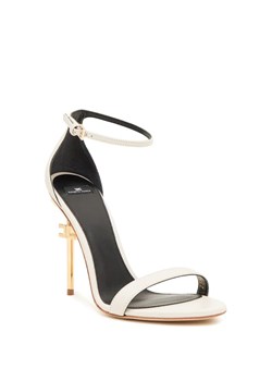 Elisabetta Franchi Skórzane sandały na szpilce ze sklepu Gomez Fashion Store w kategorii Sandały damskie - zdjęcie 167889707