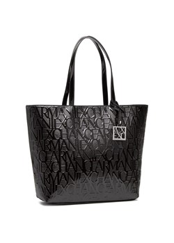 Torebka Armani Exchange 942650 CC794 00020 Czarny ze sklepu eobuwie.pl w kategorii Torby Shopper bag - zdjęcie 167892746