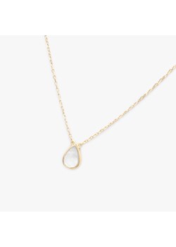 naszyjnik z masą perłową łezka, złoty ze sklepu ANIA KRUK w kategorii Naszyjniki - zdjęcie 167895438